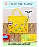 Rosada DIY Sports Double Pocket Jelly Bag & Wet Pouch - Yellow - 13.8 inches