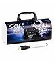 Invite Enterprise Space Travel Password Lock Multifunction Pencil Box for Kids - Black