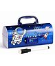 Invite Enterprise Space Adventure Password Lock Multifunction Pencil Box for Kids - Blue
