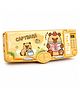 Invite Enterprise Capybara Theme Multifunction Pencil Box with Calculator & Magnetic Storage for Kids - Yellow