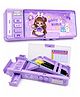 Invite Enterprise Magic World Multi-Function Pencil Box with Password Lock & Sharpener for Kids - Purple