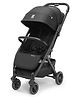 Growgether VELOX Travel Stroller | One-Hand Fold with Auto Lock | Lightweight Stroller for Baby & Toddler 0-4 Years (Up to 22 kg) | Full Recline | Mesh Ventilation | UV Canopy | Shoulder Strap - Black