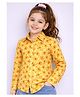 PinkChick Cotton Woven Full Sleeves Floral Printed Shirt -  Multi Colour