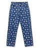 Barbie by Tiny Girl Cotton Woven Mattel Featuring Barbie Text Printed Jeans - Light Blue
