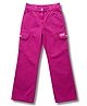 Barbie by Tiny Girl Cotton Woven Mattel Featuring Barbie Text Cargo Printed Jeans - Hot Pink