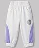 US Polo Assn Cotton Knit Full Length Solid Trackpant - White