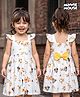 Babyhug Disney Cotton Woven One Piece Dresses/Frocks with Minnie Mouse Graphics Multi Color 6-9 Months