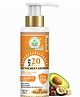 Bhudevam Naturals Khadi SPF 20 Sunscreen Lotion for Face & Body | Lightweight Non-Sticky Sun Protection Lotion- 100ml