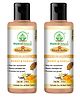 Bhudevam Naturals Khadi Honey & Vanilla Shampoo  Mild, Nourishing Care for Daily Use- 420ML (Pack of 2)