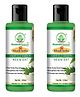 Bhudevam Naturals Khadi Neem Sat Hair Shampoo  Oil Control & Anti-Itch Scalp Treatment- 420ML (Pack of 2)