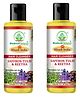 Bhudevam Naturals Khadi Saffron Tulsi & Reetha Hair Shampoo  Herbal Hair Fall Control & Scalp Care - 420ML (Pack of 2)