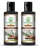 Bhudevam Naturals Khadi Shikakai Hair Oil Deep Conditioning & Hair Strengthening Formula- 420 ml (Pack of 2)