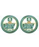Bhudevam Naturals Khadi Mint Cucumber Loofah Soap  Natural Exfoliating Bath Soap for Cool & Refreshing Skin - 250g (Pack of 2)