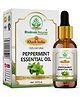 Bhudevam Naturals Khadi Peppermint Essential Oil for Hair Growth, Head Massage, Aromatherapy, Diffuser, Skin Care & Stress Relief- 15 ml