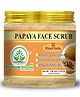 Bhudevam Naturals Khadi Papaya Face Scrub for Tan Removal  Exfoliating Scrub for Dead Skin, Dark Spots & Skin Glow- 150g