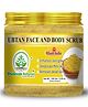 Bhudevam Naturals Khadi Ubtan Face & Body Scrub for Tan Removal Herbal Exfoliating Scrub for Brightening & Skin Polishing- 150 g