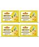Bhudevam Naturals Khadi 100% Natural Lemon Bath Soap  Skin Brightening & Oil Control Soap, Herbal Formula, Safe for Daily Use- 500g (Pack of 4)