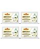 Bhudevam Naturals Khadi Jasmine Mogra Soap Bar  Skin Softening & Refreshing Bath Soap- 500g (Pack of 4)