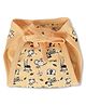 The Mom Store Cotton Animal Print Re-Usable Cloth Nappy - Pastel Orange