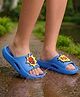 Pine Kids Marvel Slip On Sliders With Spider Man Applique - Blue