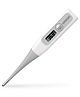Omron MC 343 Flexible Tip Digital Thermometer With Quick Measurement of Oral, Underarm Temperature in Celsius & Fahrenheit, Water Resistant for Easy Cleaning | Plastic