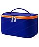 FunBlast Cosmetic Bag with Handel for Girls & Women for Daily Use (Navy Blue)