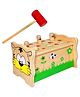FunBlast Colorful Wooden Pounding Bench with Hammer Knock Tables for Kids  Multicolor