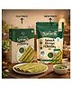 The Naturik Co Spinach Moringa Cheela Mix (Ready to Cook Cheela and Dosa Mix) (200g x 2 - 400g)