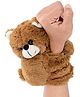 Webby 5 Inch Adorable Teddy Wrist Band Soft Toys | Slap Bracelet for Party Favors | Plush Stuffed Animal | Christmas | Birthday Gift | Party Surprise for Kids Teenager Boys and Girls