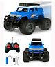 Webby Off-Road Remote Control Monster Truck for Boys | Multi-Direction Control | Birthday Gift for Boys and Girls | RC Car with Rechargeable Battery USB Cable (Blue)