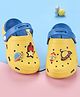 Cute Walk by Babyhug Back Strap Closure Clogs With Rocket Applique - Yellow