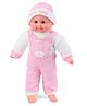 Kiddybuddy 35.5 Cm Happy Laughing Baba Doll Toy for Kids Small - Pink
