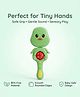 Kiddybuddy Flappy Rattle Toy - Color May Vary