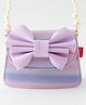 Babyhug Bow Applique Sling Bag  Free Size - Purple