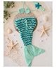 Woonie Mermaid Tale Costume Photo Prop Set - Green