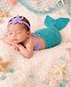 Woonie Mermaid Tale Costume Photo Prop Set - Green