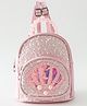Babyhug Princess Sparkle Mini Backpack - Pink