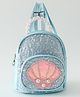 Babyhug Princess Sparkle Mini Backpack - Blue