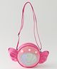 Pine Kids Sling Bag with Girl Design - Pink