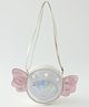 Cute Winged Mini Shoulder Bag - Purple