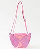 Babyhug Flutter Wings Kids Sling Bag - Pink