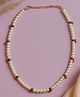 Jewelz Pearl Embellished Necklace - White