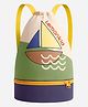Little Surprise Box 17 INCH Sailboat Kids Waterproof Swimming Bag/ Beach Bag - Green