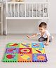 Play Nation Early Learning Educational Sports Theme Puzzle Mat 20cm x 20cm| Foam Interlocking Play Mat| Colourful Sports Equipment Activity Mat| Shape Recognition| Fine Motor Skills| Brain Development