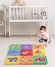 Play Nation Early Learning Educational Vehicle Theme Puzzle Mat 20cm x 20cm| Foam Interlocking Mat| Colourful Vehicle Designs| Kids Activity Mat|Shape Recognition| Fine Motor Skills| Brain Development