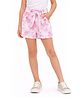 Sportking Denim Tie Dye Shorts - Pink