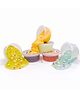 Toytales Miss Slime Colorful Glitter Slime Cups for Kids | Stretchy Sensory Toy Set With Bright Colors | Fun Party Favor & Return Gift - Pack of 6