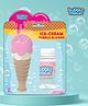 Bubble Magic Bubble Blower Outdoor Kids Toy with Easy Grip Strawberry Ice-Cream Design- Pink