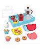 Li'l Wizards Daily Brew Coffee Play Set with Teddy Plates & Pretend Coffee Accessories - Multicolor