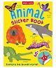 Animal Sticker Book Paperback by Miles Kelly - English
